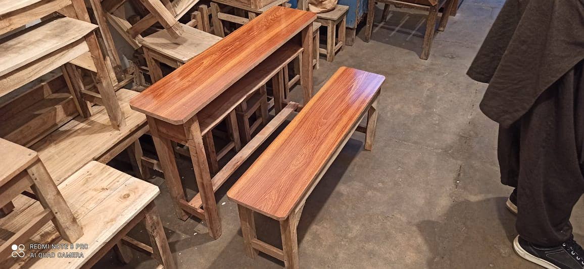 School furniture | Chair Table set | Bench | chairs | Student bench 19