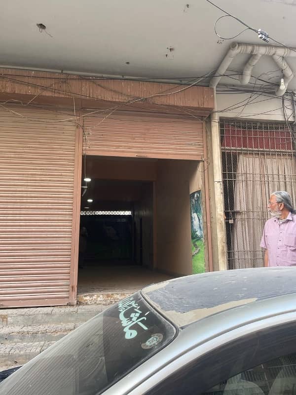 SHOP FOR SALE 1440 SAKHI CASTLE APARTMENT MAIN RASHID MINHAS ROAD 6