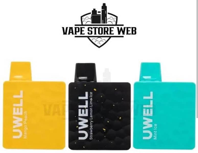 Uwell disposable/rechargeable vape 5