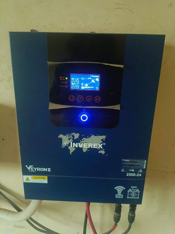 inverex inverter 2.5 hybrid under warranty me hai 0