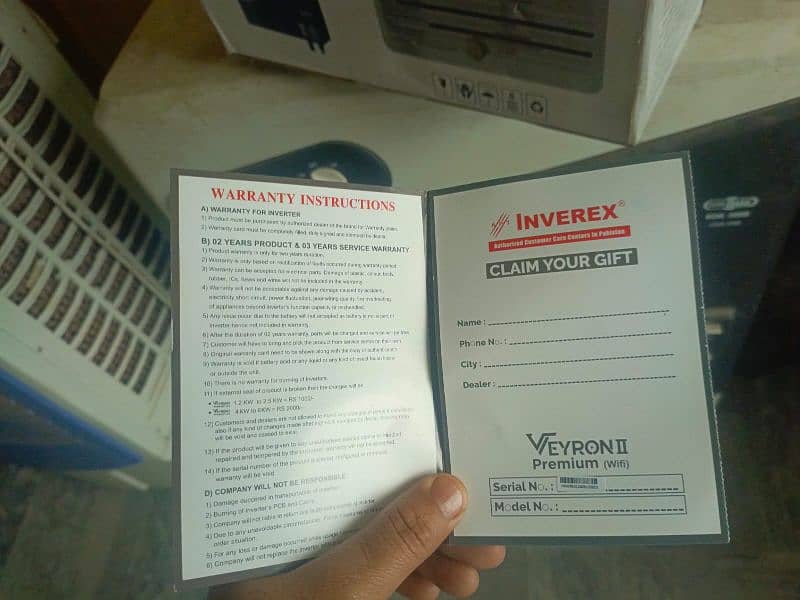 inverex inverter 2.5 hybrid under warranty me hai 5