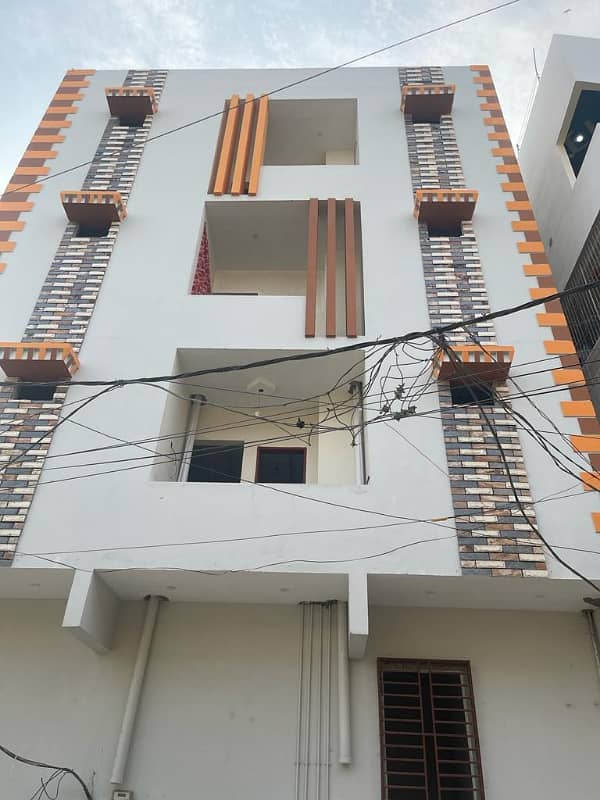 BRAND-NEW FLAT 2 BAD LOUNCH FOR SALE RAJPUT RESIDENCY APARTMENT NEAR TO MAIN RASHID MINHAS ROAD 3