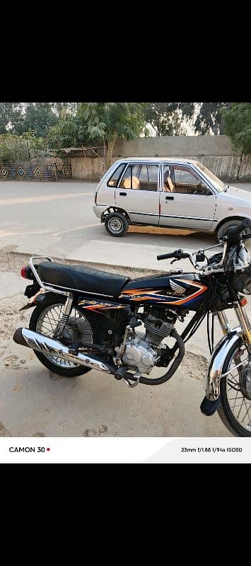 Honda Cg125 2018/ 19 Golden Number Registered 0