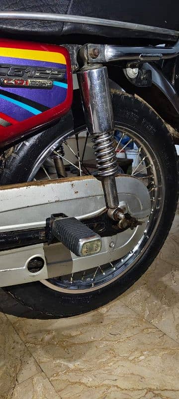 Honda CG-125 For sale Karachi Number 7