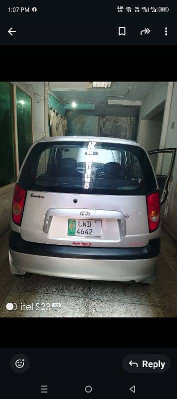 Hyundai Santro 2006 mostly geniun 5