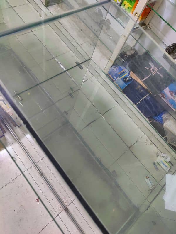 Glass Counter and Glass Racks for sale. . 3