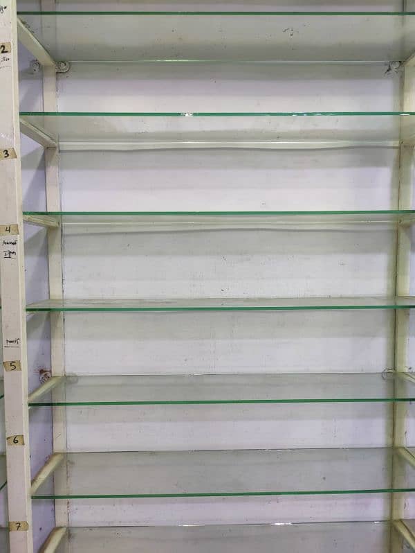 Glass Counter and Glass Racks for sale. . 4