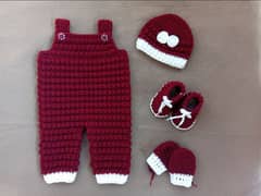 Handmade Crochet Romper Set