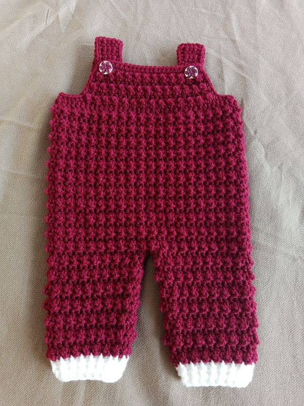 Handmade Crochet Romper Set 1