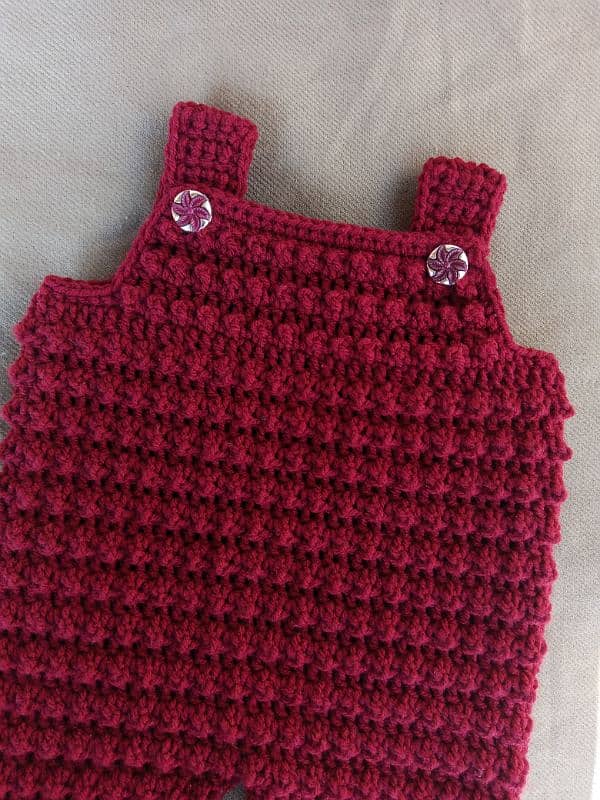 Handmade Crochet Romper Set 2