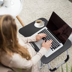 Laptop Table for Bed | Wood Portable Laptop Table Folding | Table