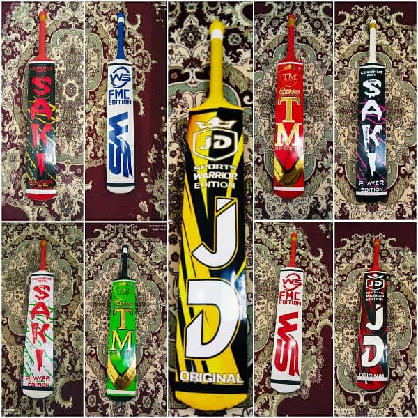 Tape ball bats Available reasonable prices 0