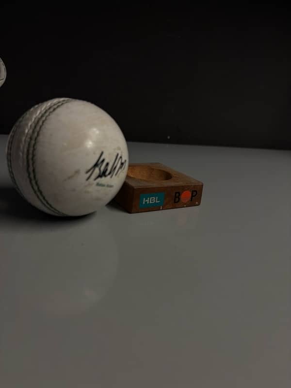 babar azam signed ball 2