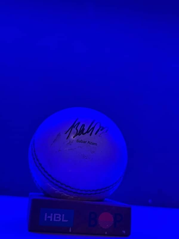 babar azam signed ball 4