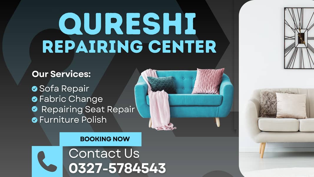 Sofa Repair | Fabric Change | Repairing Seat Repair | Furniture polish 0