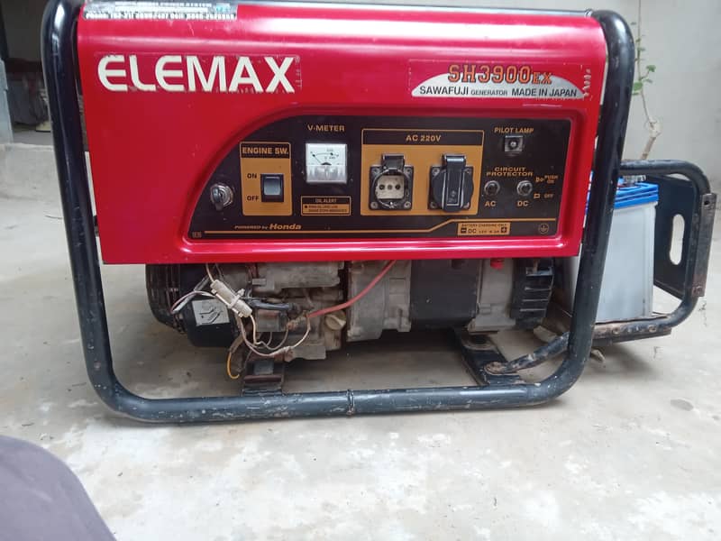 Honda elemax  3.3 kva genrator  good condition 0