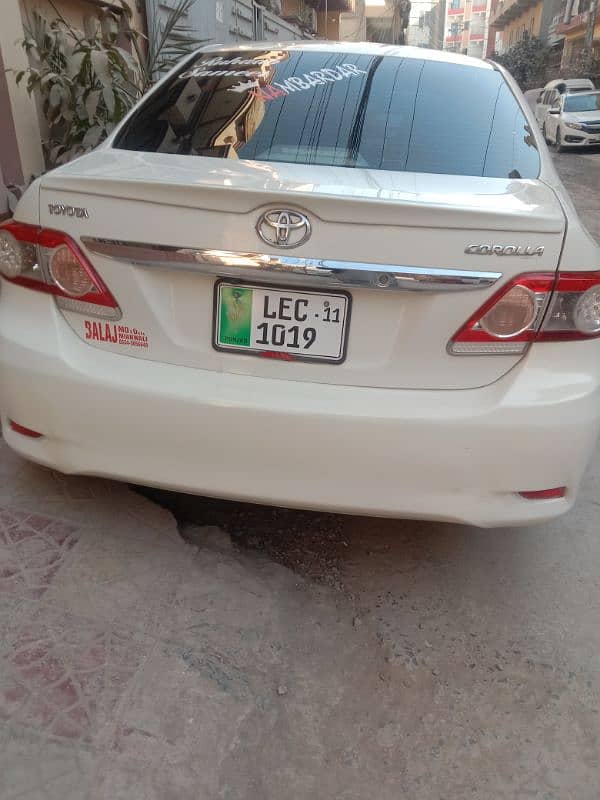 Urgent Sale Toyota Corolla XLI 2011 4