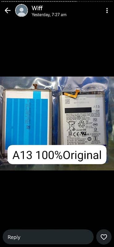 Samsung 100 parsent original battery all modal 1