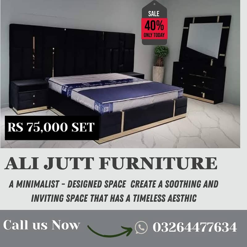 Double bed/double bed/polish bed/bed /furniture/single bed 4