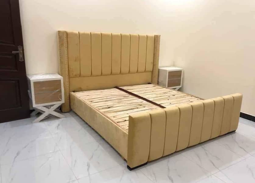 Double bed/double bed/polish bed/bed /furniture/single bed 8