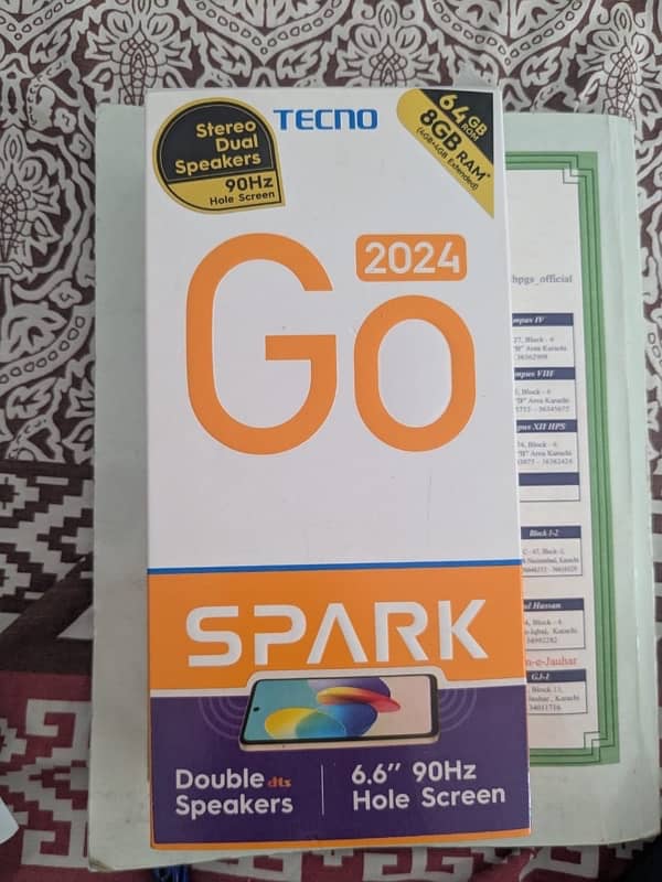 Tecno spark go 2024 8/64 4