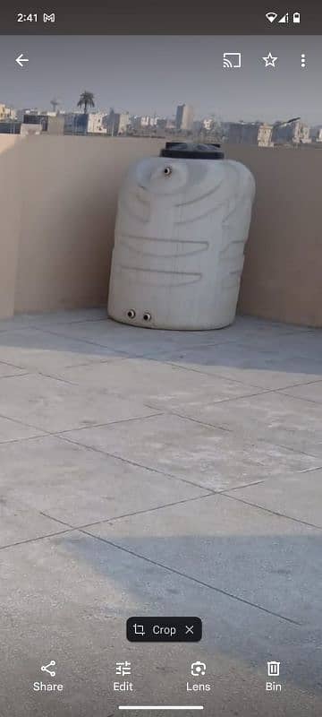 600 liter Master water tank 1