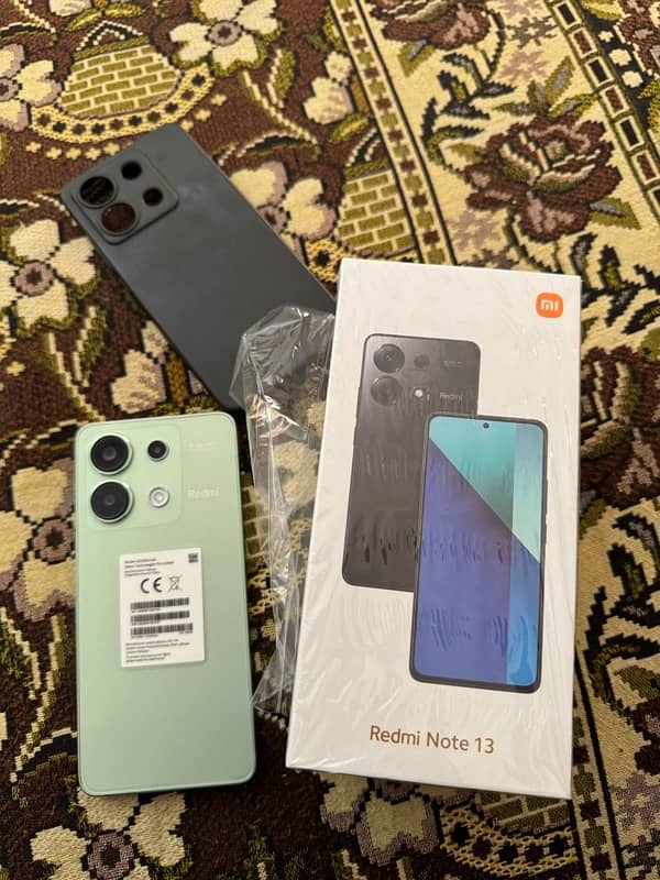 redmi note 13 brand new condition full box 8gb 256gb 1