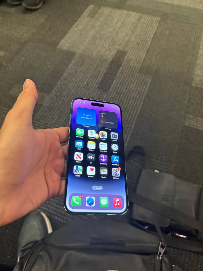 Apple iPhone 14 Pro Max Non PTA 128gb Deep Purple 0