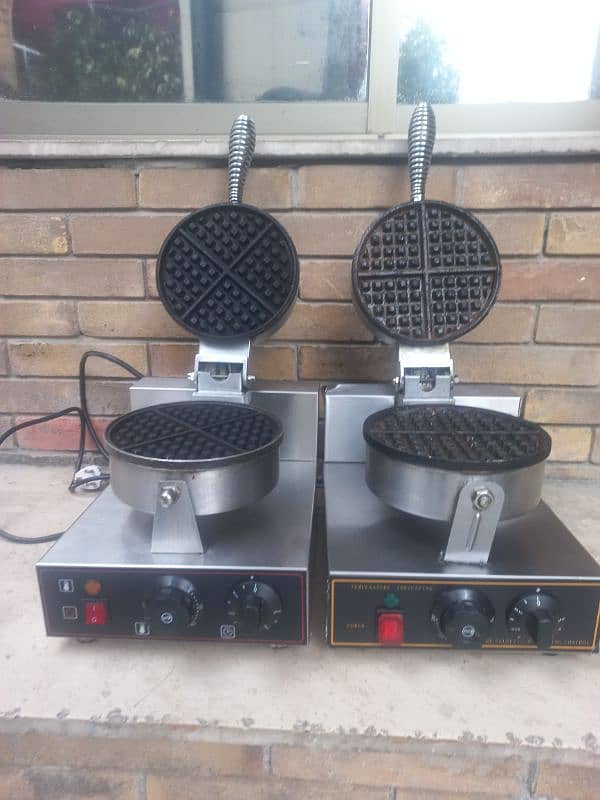 waffle machine brand new 2 pcs 3