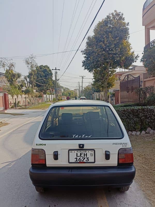 Suzuki Mehran euro VX 2013 1