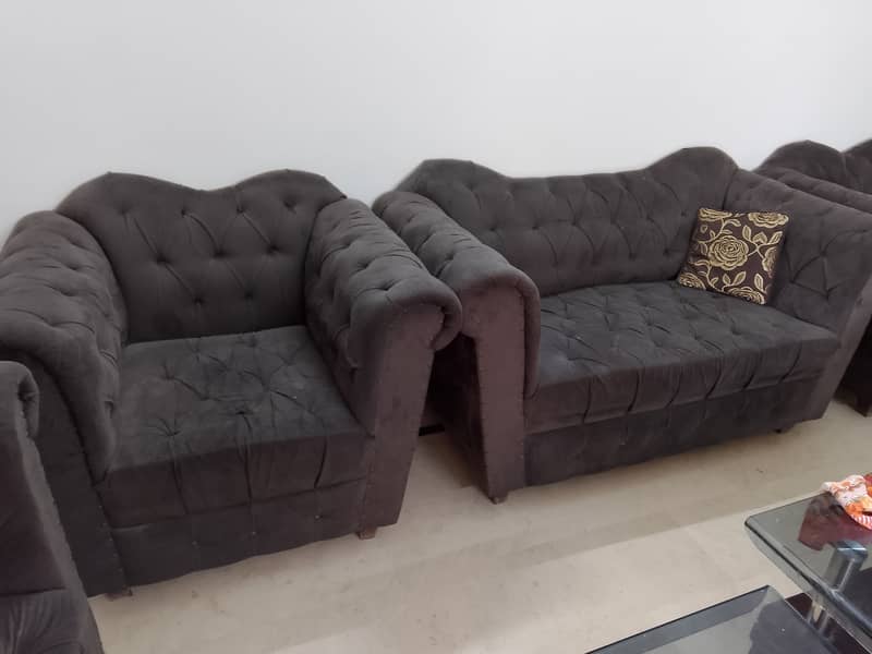 07 seater sofa set with 03 tables 3