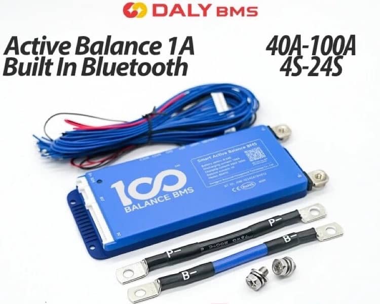 DALY 100 Balance BMS Smart Active Balance WiFi , LCD 3