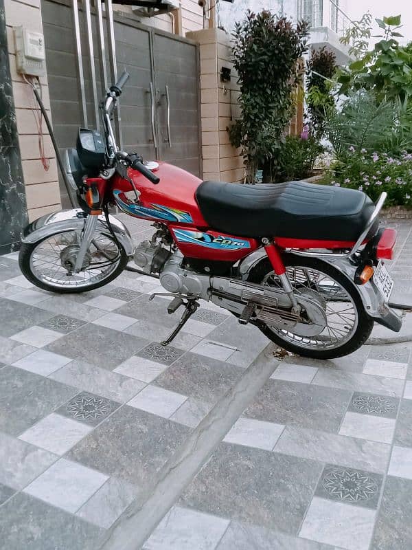 Honda CD 70 Red Color Good Condition 1