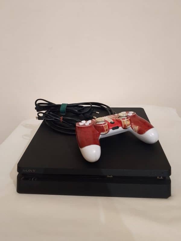 Playstation 4(PS4) + 27 Games + Spiderman Controller 3