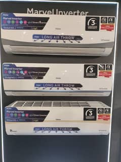 Haier Pel Orient Eco star Gree Dc inverters New