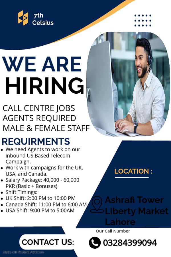 Call Centre Jobs || US, USA, CANADA Campaign | CSR Required ( Jobs ) 0