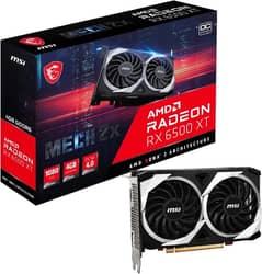 MSI 6500XT 4GB Dual Fan