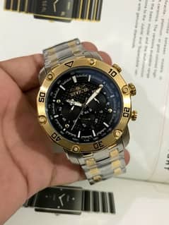 INVICTA-TWO TONE GOLD-NEW ORIGINAL WATCH-RADO-OMEGA-ROLEX-TISSOT-TAG