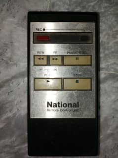 national vcr original remote control