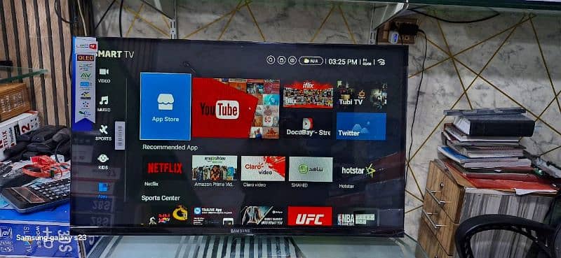 55" Brand new Samsung Andriod smart led tv 0