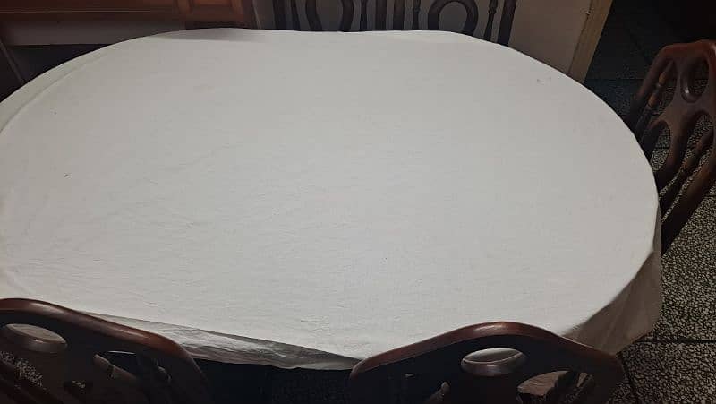 Dining table with chair 4