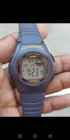 Brand New Casio Dual Time Illuminator Original Watch for sale