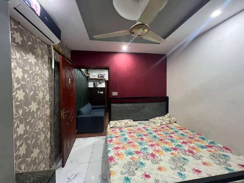 Fully Furnished 300 Sq. Ft. Apartment for Rent 3rd Floor | PKR 28,000 1