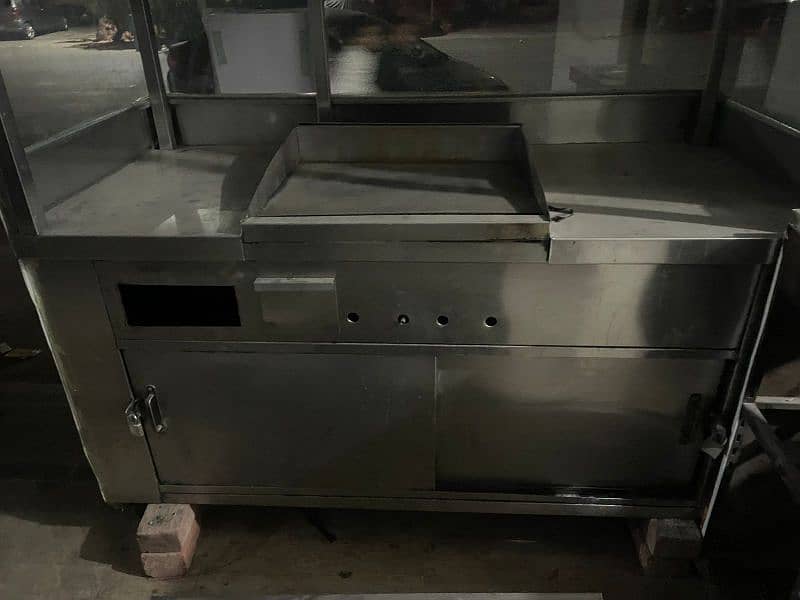 Steel counter all fast food tools for sale 3