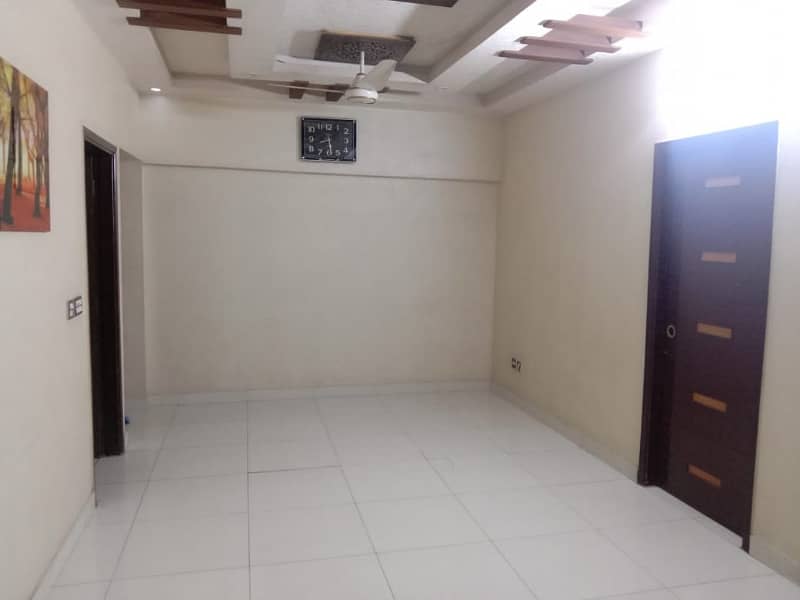 NEWLY FLAT 2 BAD DD 3RD FLOOR ROAD FACING ON MAIN RASHID MINHAS ROAD 10