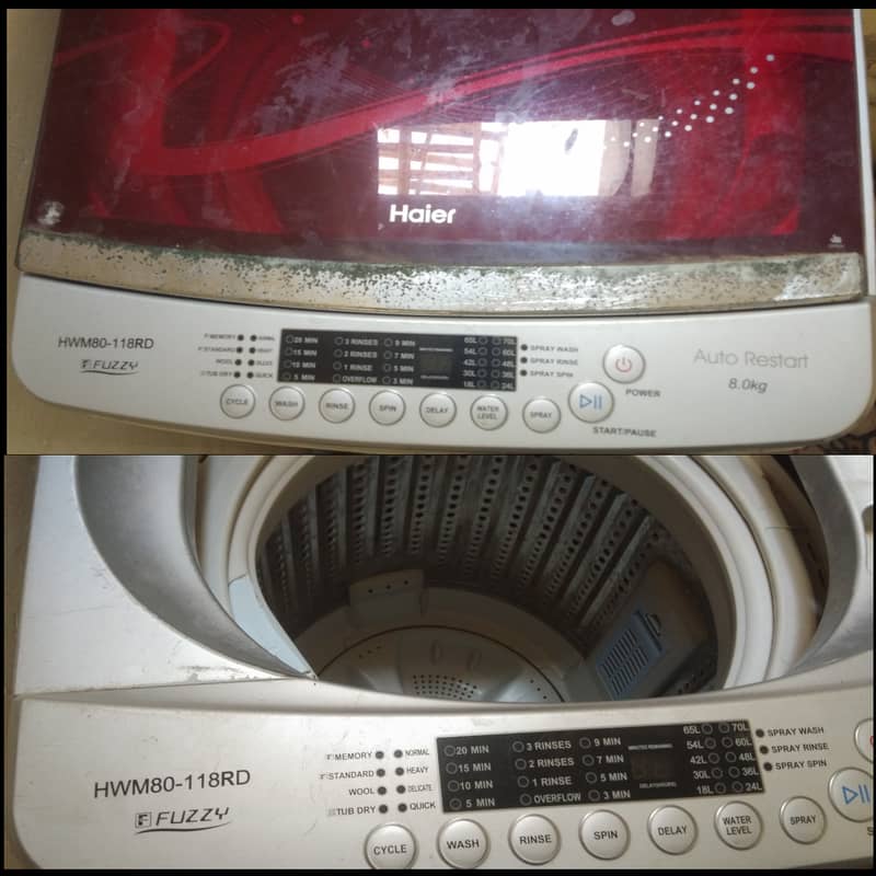 HWM 80-118: Smart,Efficient, and Budget-Friendly Washing Machine Dryer 2