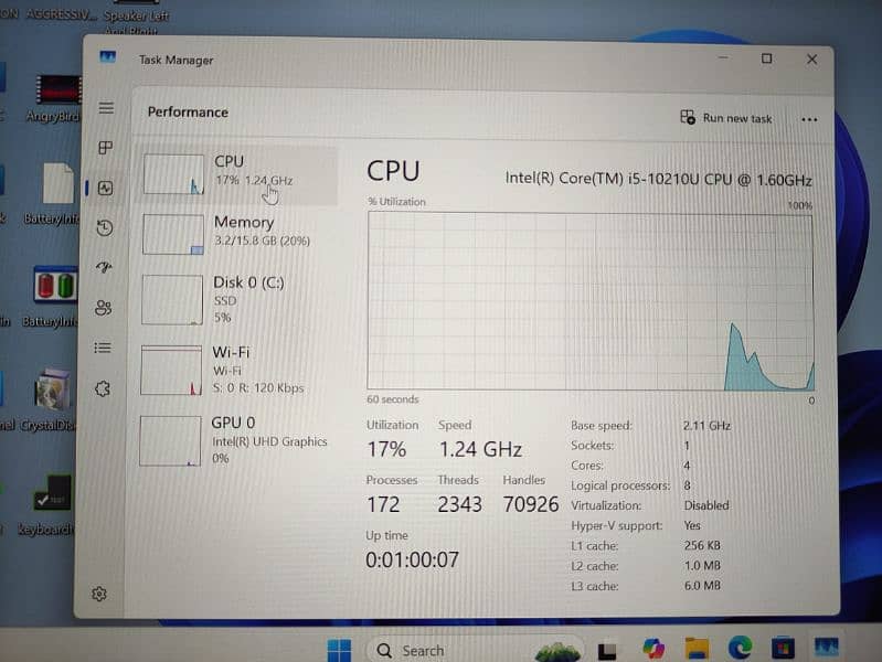 Lenovo Thinkpad X1 Carbon Gen 8 (Ci5 10th generation) TOUCH Screen 12