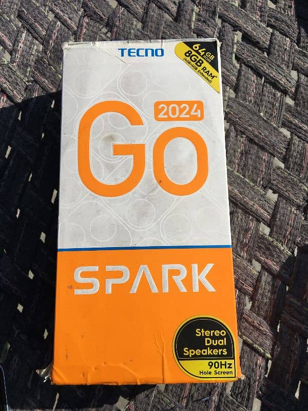 Techno Spark Go 2024 All ok New 4+4 64 Gb 6