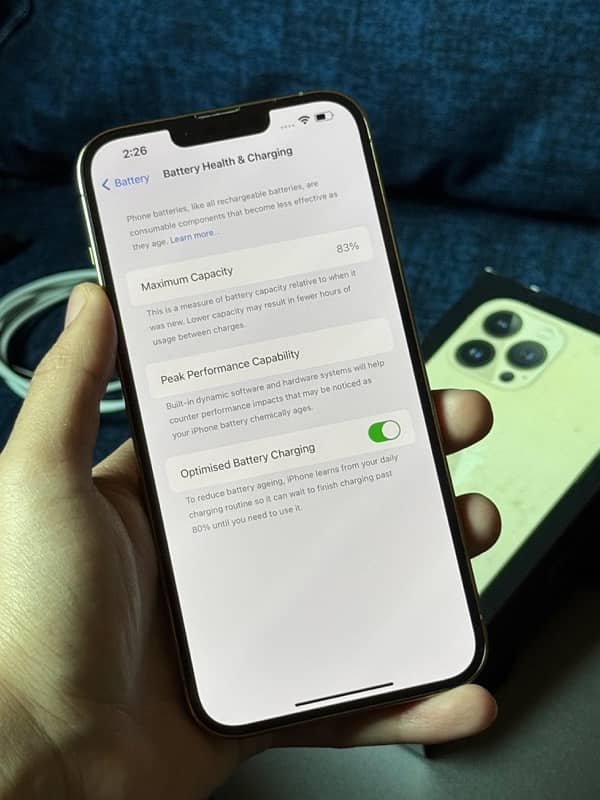 Iphone 13 PRO MAX PTA APPROVED 128 GB Dual Physical sim 10/10 conD 3
