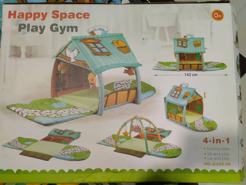 Multi feature Play Gym 4 in 1 8